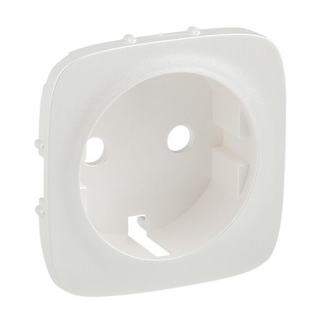 Панель лицевая Valena Allure для розетки силовой 2К+З с зажимами 6кв.мм жемчуж. Leg 755259 Legrand