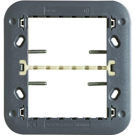 Суппорт для рамки на 3+3мод. фиксация винтах Axolute Leg BTC H4726 Legrand