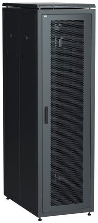 Шкаф сетевой 19" LINEA N 38U 600х1000 мм перфорированные двери черный | LN05-38U61-PP ITK IEK
