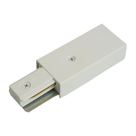 Соединитель-коннектор белый для шинопровода CAB1007 - 51901 FERON