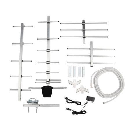 Антенна наружная «Активная» для цифрового ТВ DVB-T2, RX-406-DEF REXANT |34-0773 | MEET 34-0773