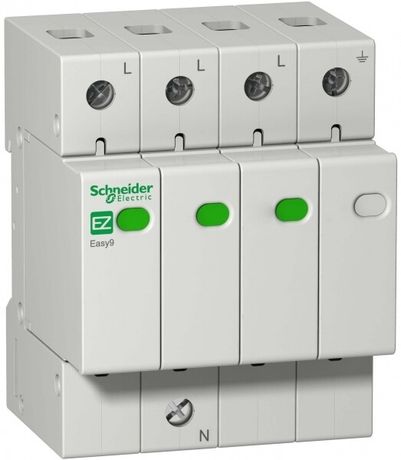 Ограничитель перенапряжения 3П+Н 45кА 400В =S= EASY9| EZ9L33745 | Schneider Electric