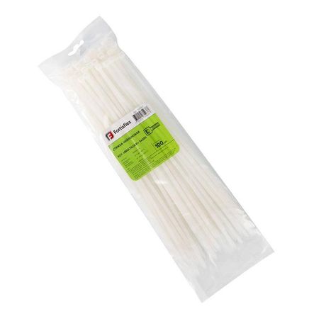 Стяжка нейлоновая КСС «MULTILOCK» 5х300 (бел) (100шт) | 102307 Fortisflex КВТ