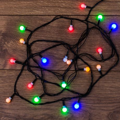 Гирлянда светодиодная "Цветные Шарики" 20 LED МУЛЬТИКОЛОР 2,8 метра | 303-060 NEON-NIGHT