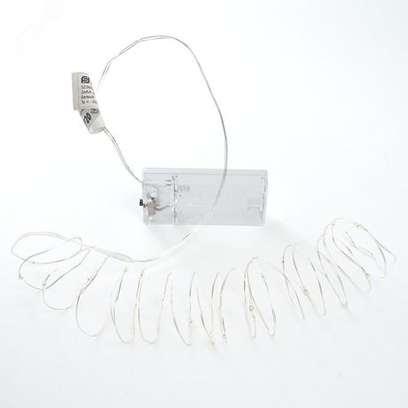 Светодиодная гирлянда CL570 линейная разноцветная 2м + 0.5м с питанием от батареек | 32363 Feron