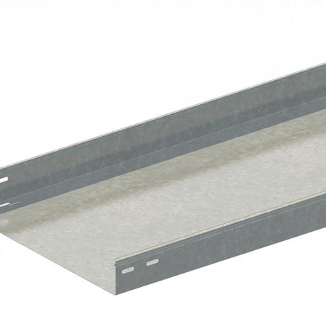 Лоток прямой замковый неперфорированный 500х65 L2000 сталь 0.7мм ЛМс-ПЗН цУТ2.5 СОЭМИ Н0122141417