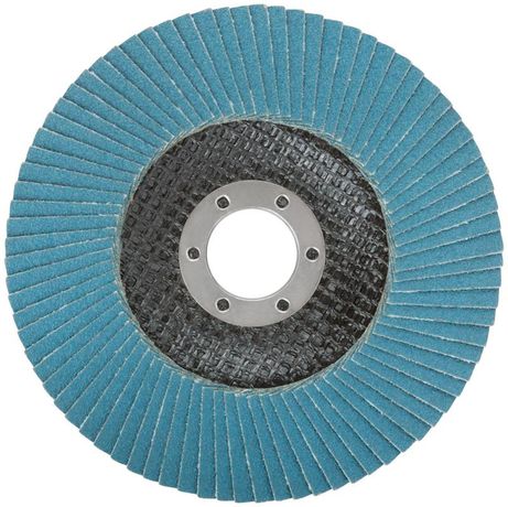 Круг лепестковый торцевой циркониевый плоский, 125 мм P 120 - 39976 РОС