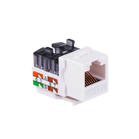 Модуль Keystone 1хRJ45 кат.5E UTP T568A/B 90 бел. Datarex DR-510000 Datarex арт. DR-510000
