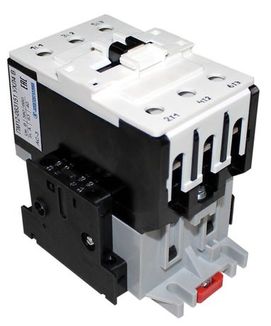 Пускатель электромагнитный ПМ12-063151 УХЛ4 В 63А 110В/50Гц 2НО+2НЗ IP20 вариант "А" нереверсивный без реле Электротехник ET000146