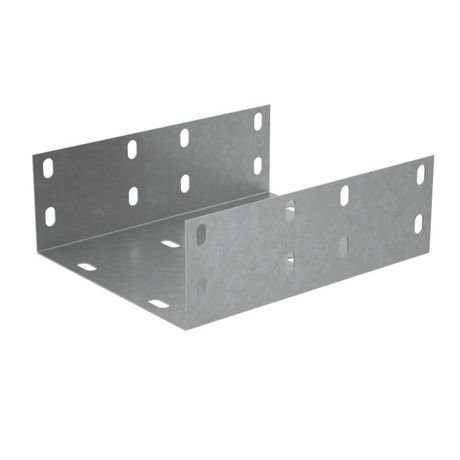 Соединительная пластина усиленная П-образная для лотка 80х600 мм "ПЛЮС" | SPUplus80-600 КМ-Профиль PL4733