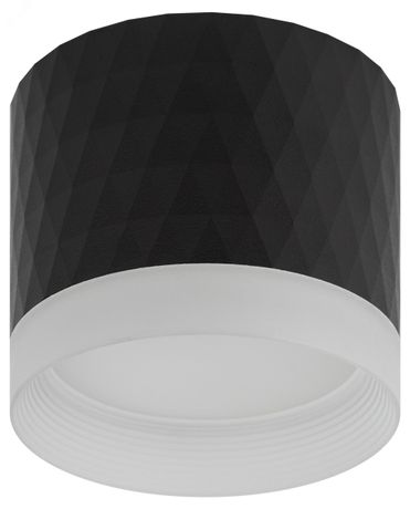 Светильник настенно-потолочный спот OL37 BK под GX53 IP20 черный | Б0056384 ЭРА