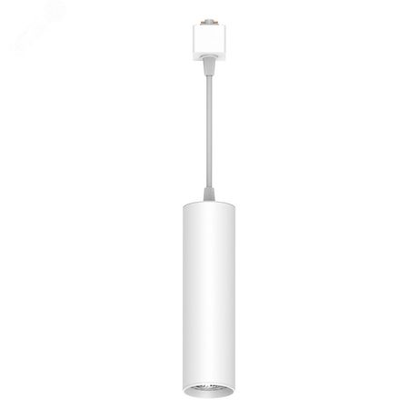 Светильник трековый на шинопровод ДПО GU10 без лампы подвесе белый - AL196 48556 FERON