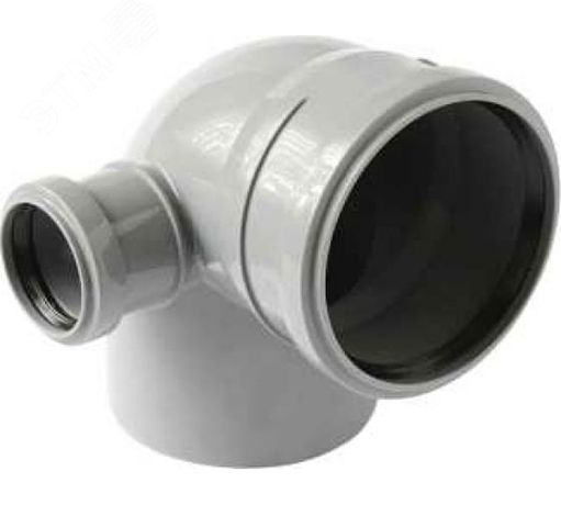 Отвод универсальный 110/50х87.5 градусов лев. для внутренней канализации - 23121150 VALFEX 20654