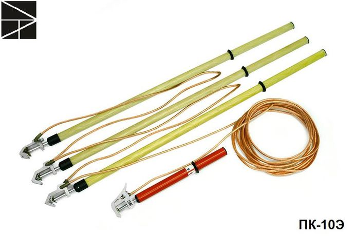 Заземление переносное для воздушных линий ПК-10Э СИП сечен. 35мм ЭЛЕКТРО ТРЕЙД ET-Z220-35