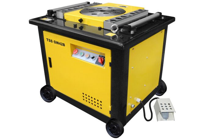 Станок для гибки арматуры с концевиком GW 42В | 490466 ТСС