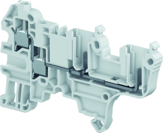Клемма винт. ZDS4-22, 4 мм , 2 заж. + раз. - 1SNK805013R0000 Тайко Электро (ОУЭО)