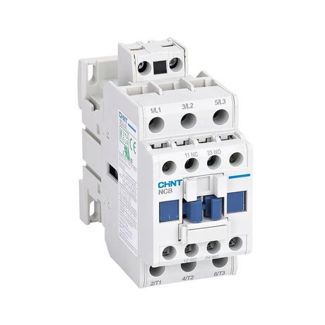 Контактор NC8-32/W 3P 32А AC/DC (100~250В) 1НО+1НЗ (R) | 572305 CHINT