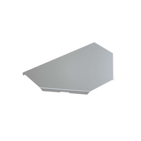 Крышка для отвода T-образ. осн.150 KTD150 КМ LO0712 КМ-Профиль