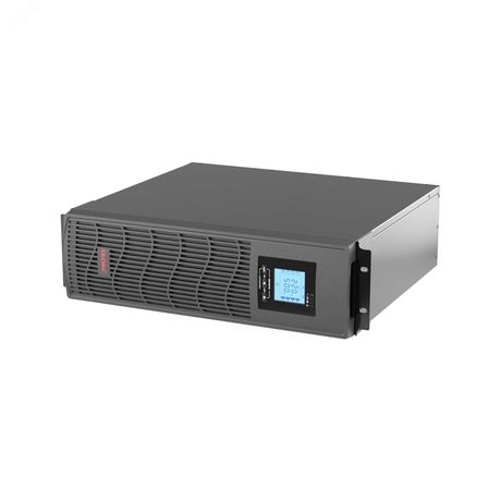 Источник бесперебойного питания line-interactive, Info Rackmount Pro,3000 ВА/2400 Вт,1/1, USB, RJ45, 6xIEC C13, Rack 3U, SNMP/AS400 slot, 4x9Aч - INFORPRO3000IN ДКС