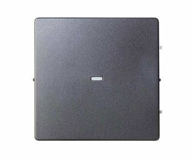 Клавиша для выключателя S77 с подсветкой цвета матовый титан S82 Concept | 8201111-096 Simon