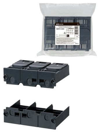 Заглушка клеммная короткая 3Р ЗКК-2 IP20 для ВА89-37/39 (комплект 2 шт.) | SQ0751-0202 TDM