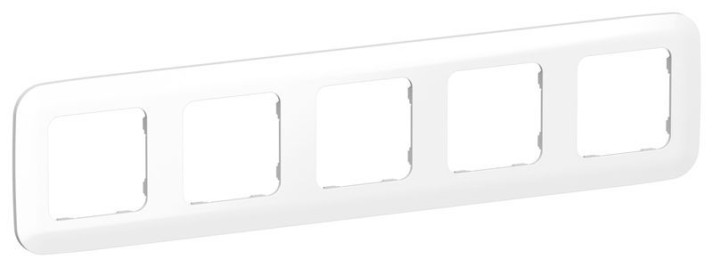 Рамка 5-м СП FLITE РУ-5-А-ФлБ бел. IEK FI-M52-31-20-K01 IEK арт. FI-M52-31-20-K01