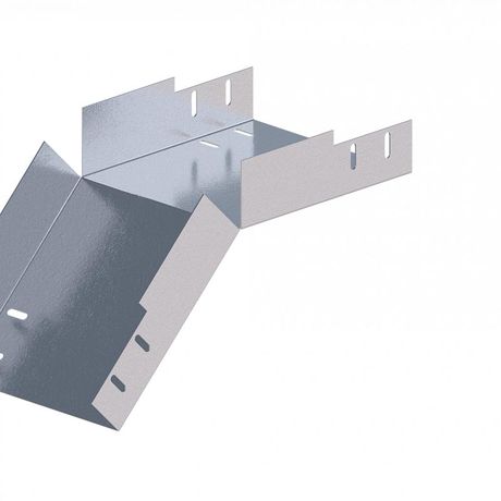 Лоток монтажный угловой 45град. вниз 200х150 сталь 1.5мм ЛУ45Н.200.150.408.1.5.1 СОЭМИ Н0121360744