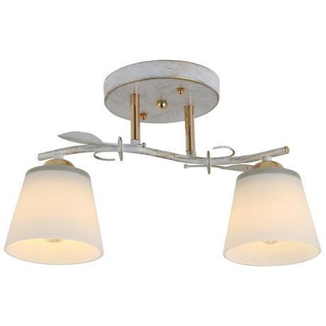 Люстра PADOVA 2хE27 370х145х230мм потолочная метал. бел. Ritter 52510 3 REV