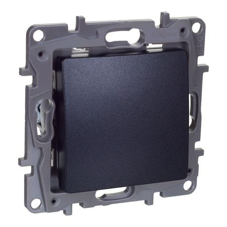 Переключатель перекрестный 1-кл. Etika 250В 10AX винт. зажимы антрацит IEK 672649 Legrand