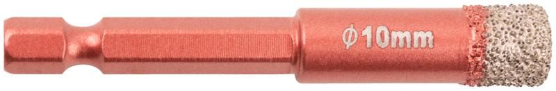 Коронка алмазная универсальная CUTOP Special, шестигранный хвостовик 1/4, 10 x х 67 мм - 70-851 РОС