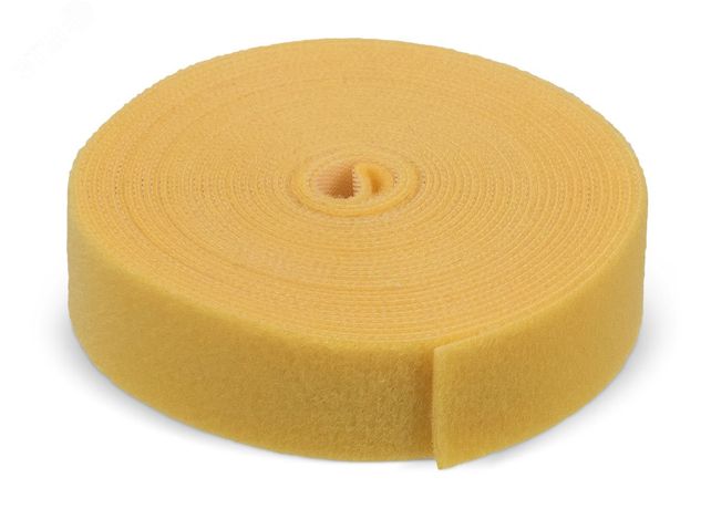 Лента (липучка) в рулоне, ширина 25 мм, длина 5 м, красная - ROL-5x25-RD Cabeus 9384c