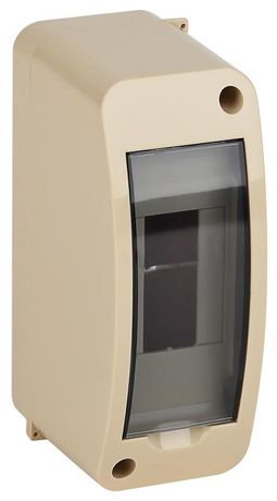 Щиток ОП Тусо 2мод. с верт. двер. 140х55х85мм беж. Ruvinil 68302БЖ TYCO