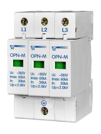 Ограничитель перенапряжения ОПН-М (3S) 20кА 3 модуля 380В In:20кА НовАтек-Электро 567893-20