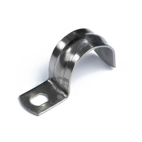 Скоба металлическая однолапковая СМО(INOX) d19-20 мм (20 шт/уп) | PR08.20783 Промрукав Строитель