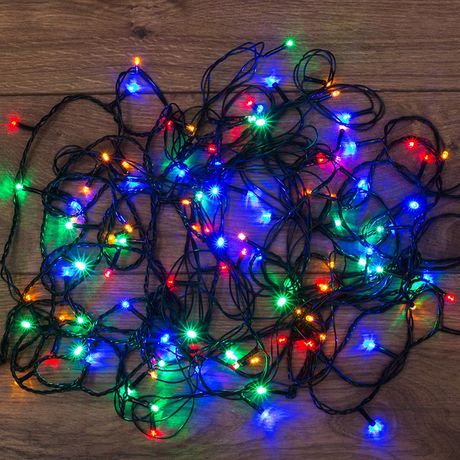 Гирлянда профессиональная светодиодная универсальная 300 LED МУЛЬТИКОЛОР 15 метров с контроллером - 303-109 NEON-NIGHT