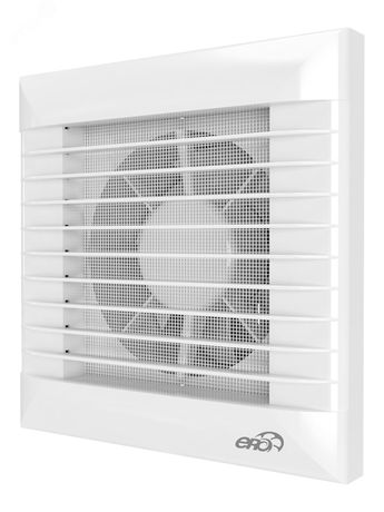 Вентилятор осевой вытяжной c антимоскитной сеткой D125 - EURO 5S ЭРА 24284