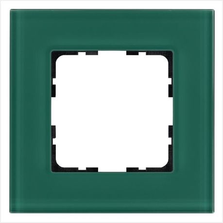 Рамка 1-м G-Glass стекло лазурн. Jasmart G1001GJ