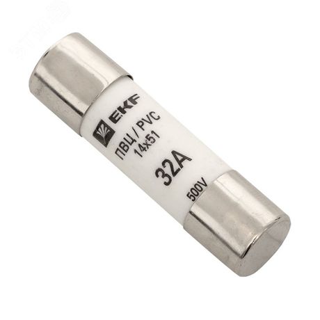 Плавкая вставка цилиндрическая ПВЦ (14х51) 32А EKF PROxima | pvc-14x51-32