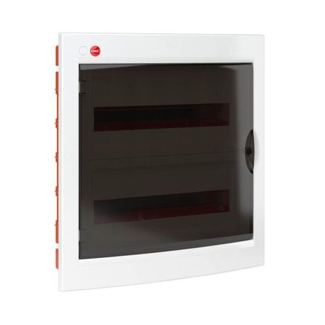 Щиток мультимедийный встраиваемый с дверцей 36 мод.,IP41, белый, смонтажными платами | RB36B4NWD DKC ДКС