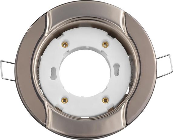 Светильник встраиваемый под лампу GX53 NGX 93 057 NGX-R8-007-GX53 (Волна черный хром-жемчуг) | 93057 Navigator