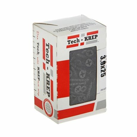 Саморез ШС ГВЛ 3,9х25 (200 шт) - коробка с окном ( 0,269 кг) | 112702 Tech-KREP