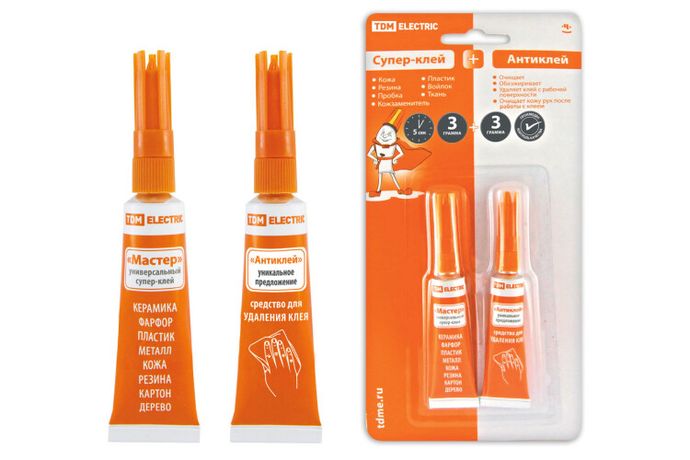 Супер-клей "Мастер" + антиклей/блистер | SQ0542-0009 TDM