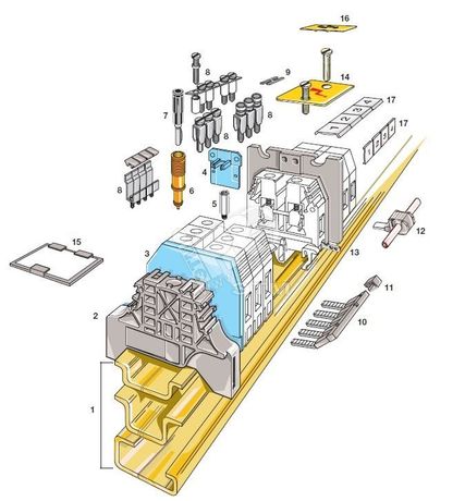 Заглушка торцевая с ножкой правая - ENT1SNA103968R0200 Тайко Электро (ОУЭО)