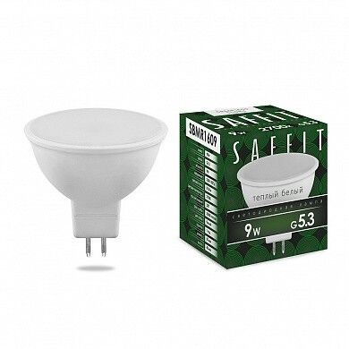 Лампа светодиодная SBMR1609 9W 2700K 230V GU5.3 MR16 | 55084 SAFFIT FERON