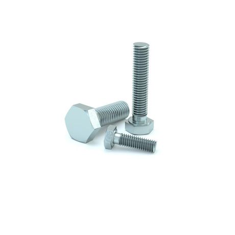 Болт с шестигранной головкой М10х30 DIN 933 BT10-30 INOX A2 сталь (уп.30шт) КМ LO7851 КМ-Профиль