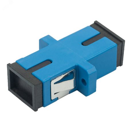 Адаптер оптический проходной SC-SC OS2 симплекс simplex син. Datarex DR-540002