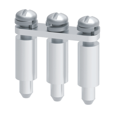 Перемычка винтовая 3 полюса OptiClip СА722 для клемм CTS-4, CMC-2,5, CKT-4 - 332730 КЭАЗ