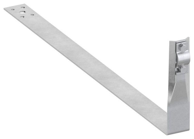 Держатель проводника круглого 6-10мм черепичная кровля L=430мм оцинкованная сталь IEK - ZDP80-11-5-16-430