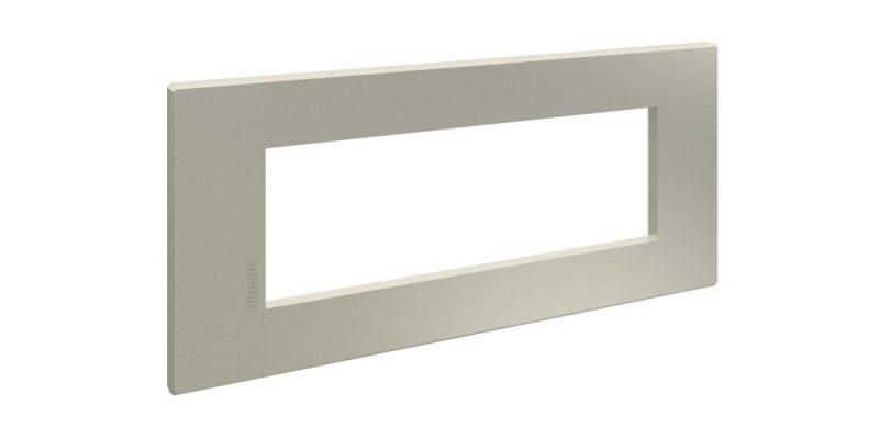 Рамка 6мод. Axolute Air итальянский стандарт "Песчаник" Leg BTC HW4806SB Legrand