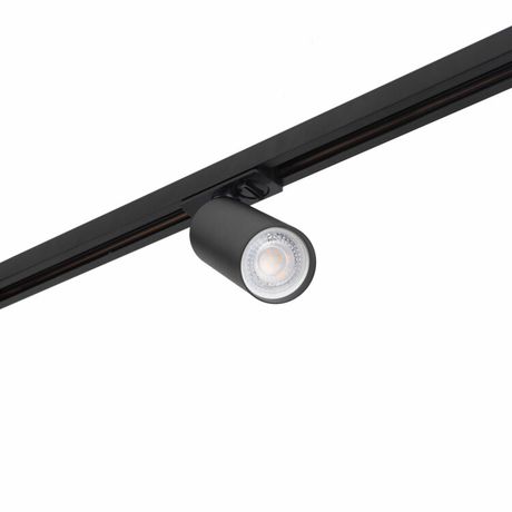 Светильник трековый DK6202-BK IP20, 50Вт, GU10, черный, алюминий | DENKIRS